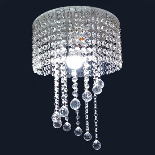 Crystal Chandelier Spiral Ceiling LED Light, 30 x 45CM