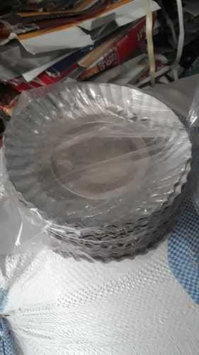 Disposable Silver Paper Plates