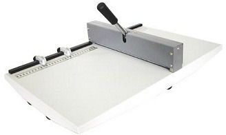 Grey & White High Efficiency Manual Creasing Machine