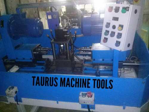 Blue Horizontal Orientation Based Multi Drilling Tapping Machine