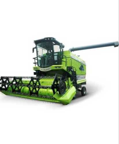 Green Minimum Maintenance Combined Harvester