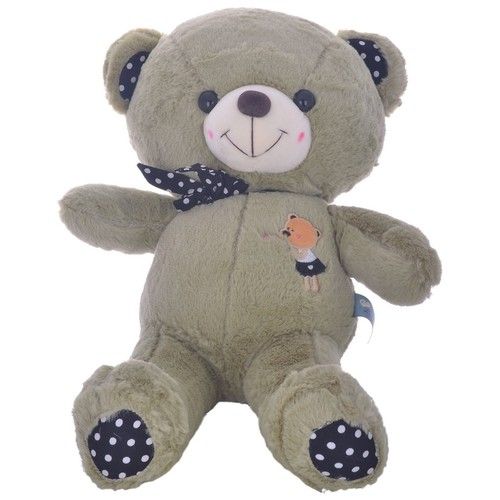 Gray Skin Friendliness Teddy Bear Toy