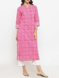 Cotton Fabric Ladies Kurtis