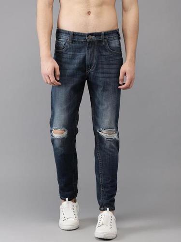 Various Colors Are Available Dark Shade Mens Jeans