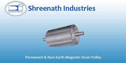 Permanent Earth Magnetic Drum Pulleys