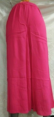 Indian Plain Pink Palazzo Pant