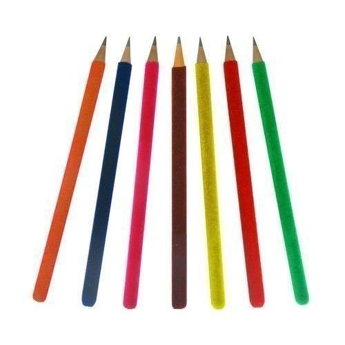 Varioius Colors Are Available Round Shape Velvet Pencil