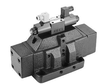 Solenoid Controlled Pilot Operated Directional Valve (Dg10 Size 32) Sensor Type: Cmos