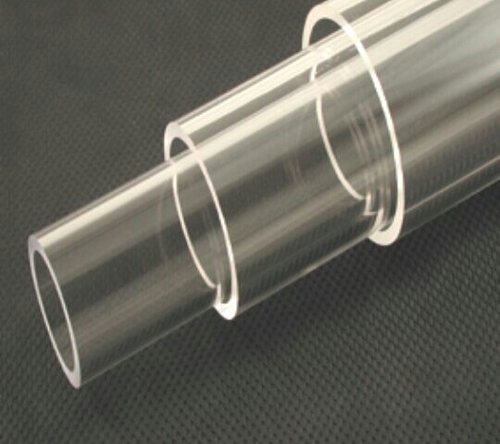 Transparent Round Acrylic Tube