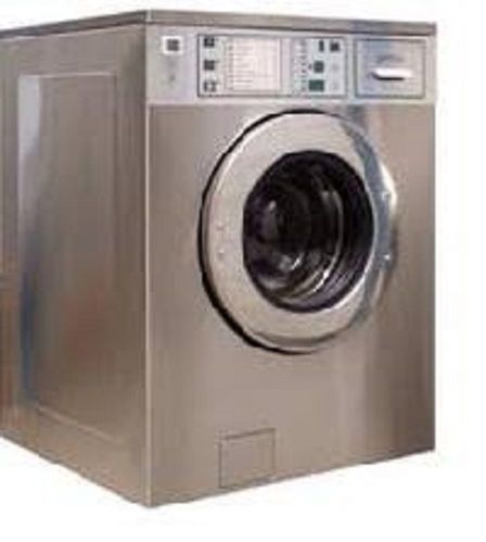 Silver Automatic Industrial Washing Machine