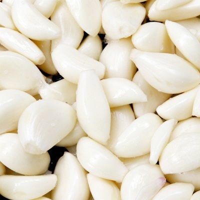 Cooked Fresh Peeled Garlic Cloves