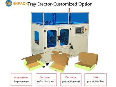 Hot Melt Version Auto Glue Sealing Tray Erector