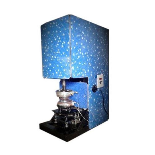 Blue Single Phase Semi Automatic Dona Making Machine With 2 Dies