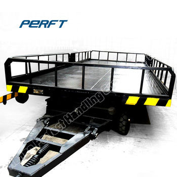 Flatbed Trackless Material Handling Trailer Warranty: 2  Years