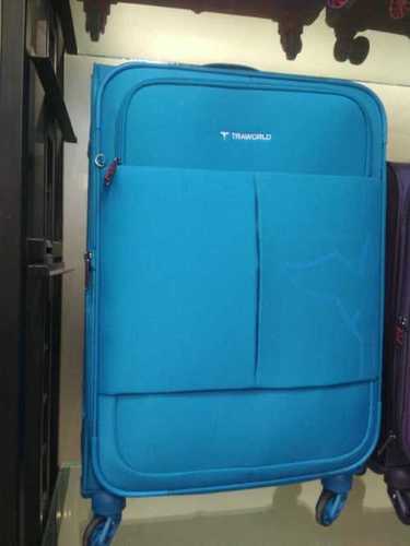 Heavy Duty Multicolor Luggage Trolley Bag For Travelling Size 24 Inched