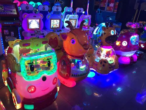 Multi-color Kiddie Rides