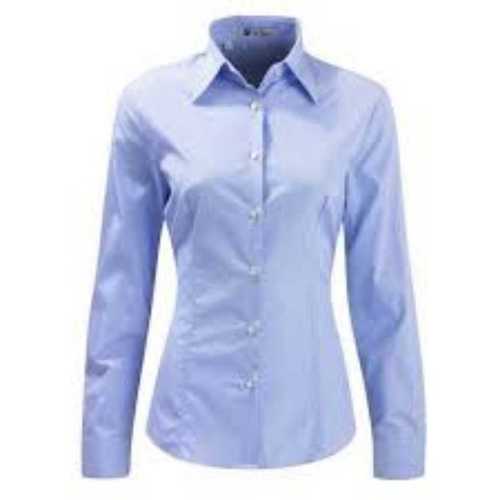 Full Sleeves Woman Formal Shirts Age Group: All Age Group