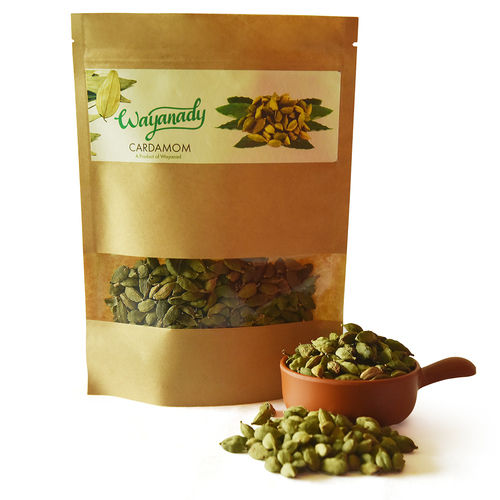 Green Healthy And Nutritious Organic Cardamom