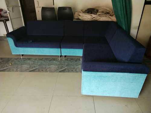 Blue Living Room Sofa Set