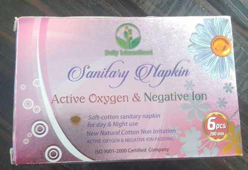 White Sanitary Napkins (Active Oxygen And Negative Ion)