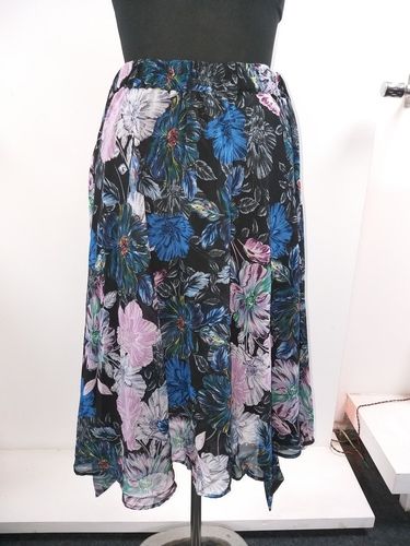 Daily Wear Shrink Resistance Printed Ladies Skirt