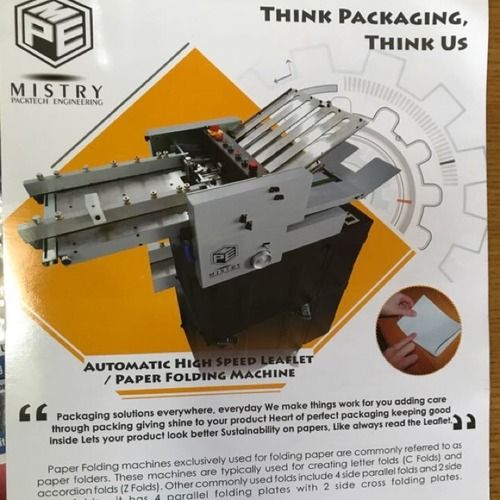 Automatic Leaflet Folding Machine 