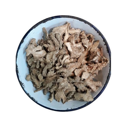 Brown Hygienically Packed Sliced Dry Ginger