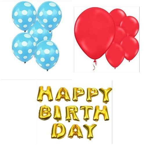 Multi Color Decorative Balloons Design: Trendy