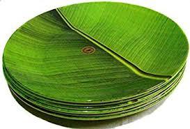 Plain Banana Leaf Plate