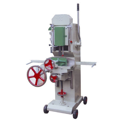 White Semi Automatic Mortising Chain Machine