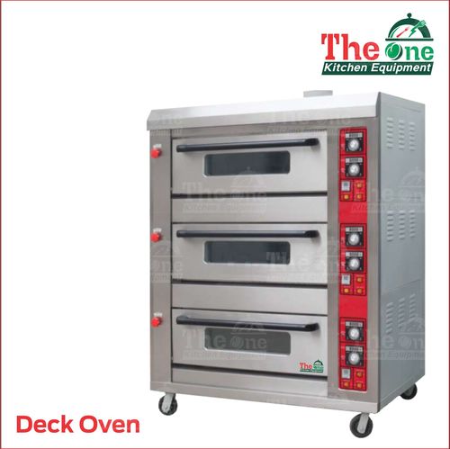 Three Deck Oven For Commercial Kitchen