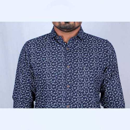 Various Colors Are Available Cotton Fabric Mens Shirts