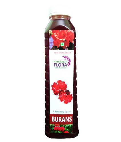 Himalayan Flora Pure Natural Rhododendron Flowers (Buransh) Juice Packaging: Bottle