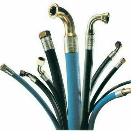 Various Colors Are Available Plain Pattern Hydraulic Hose Pipes 