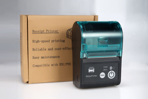 Puty Portable Mobile Thermal Receipt Label Printer Compatible Max Paper Size: 58Mm