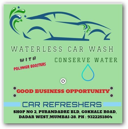 Waterless Car Wash Services By ATV India Power Sport
