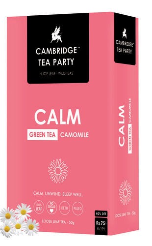 Calm Chamomile Green Tea Blood Circulation