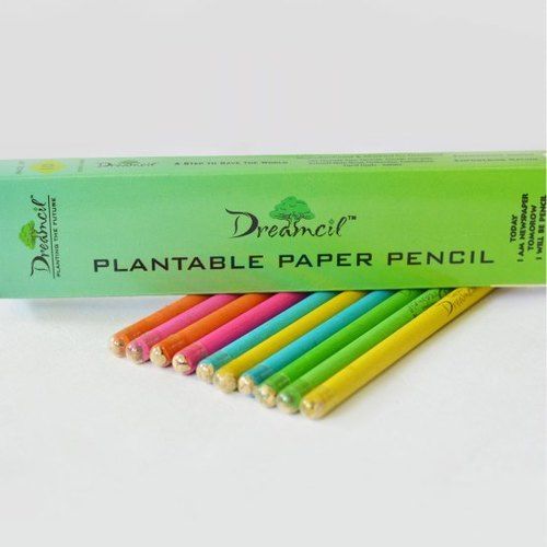 Red Eco Freindly Recycled Paper Pencil