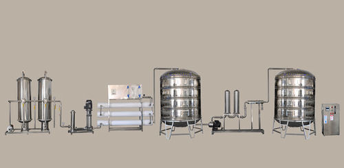 Stainless Steel High Efficiency Mineral Water Plant