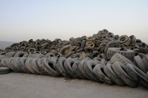 Used Rubber Tyre Scrap