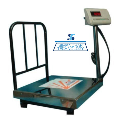  Ss Platform Weighing Scales  Capacity Range: 100/200/300/500 Kg