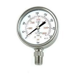 Precise Bottom Mounting Gauge (63 Mm) Application: Oil Refineries