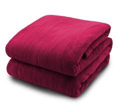 Red Micro Plush Blanket Age Group: Adults