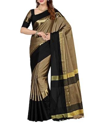 Available In Various Colors Plain Pattern Uppada Sarees 