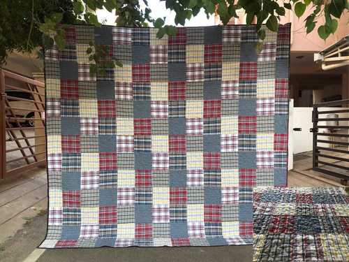 100% Cotton Patchwork Quilt Size: Full