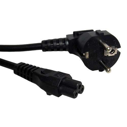 Black European Electrical Power Cord