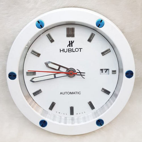 White Designer Round Wall Clocks