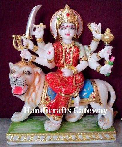 Handmade Durga Maa Statue Height: 12 To 72" Inches Inch (In)