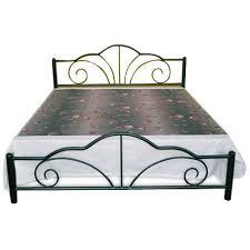 Silver Mild Steel Single Bed