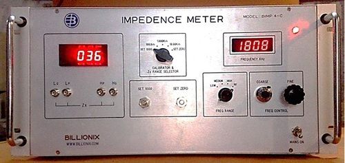 New Impedance Meter (Billionix) For Industrial Usage